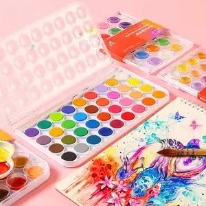 Hoe gebruik je de aquarelverf?