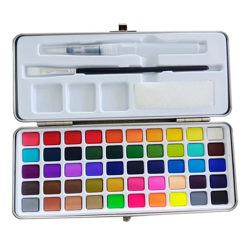 Wat zijn de technieken voor het gebruik van effen aquarel?