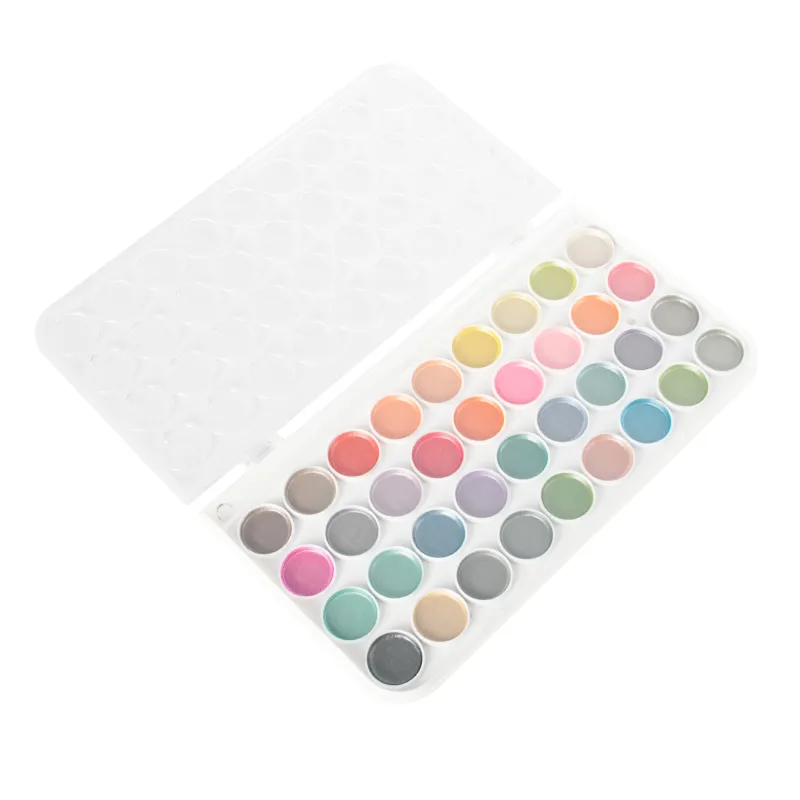 Hoe bewaart u vaste aquarelverf?