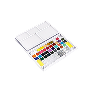 Aquarelverfset opvouwbaar 36 kleuren