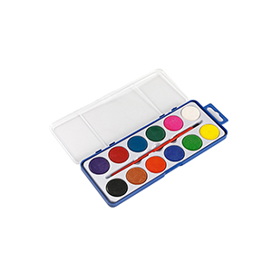 Aquarel verven effen kleur